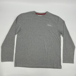 Tumi x Air‎ India Long Sleeve Crew Neck T-Shirt Men's XL Gray